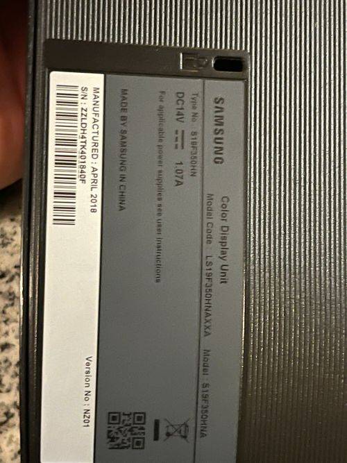 Samsung 18.5` LED 16:9 14MS 1XD-SUB LS19F350HNAXXA