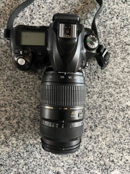 Nikon D50 DSLR Camera with Tamron AF 70-300MM LENSE