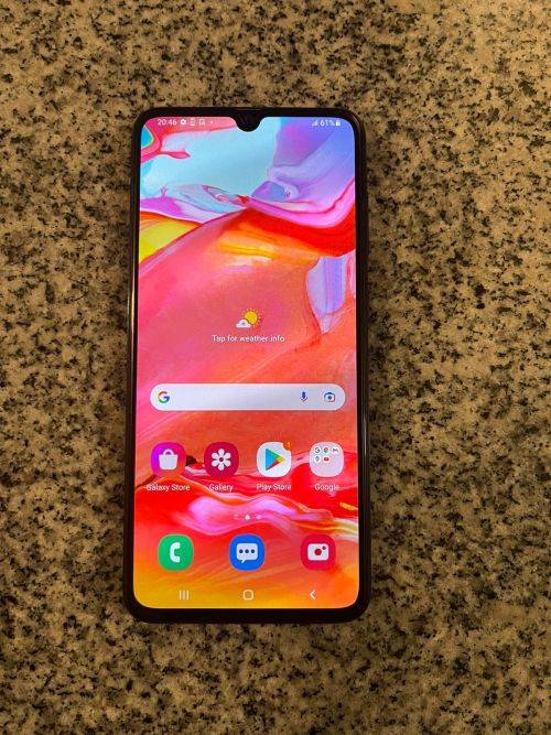 SAMSUNG A70 DUAL  SIM 128 GB 6GB RAM