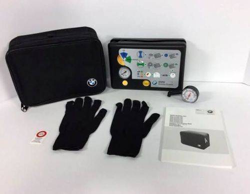 Bmw Genuine Flat Tire Repair complete Mobility Kit New Open Case