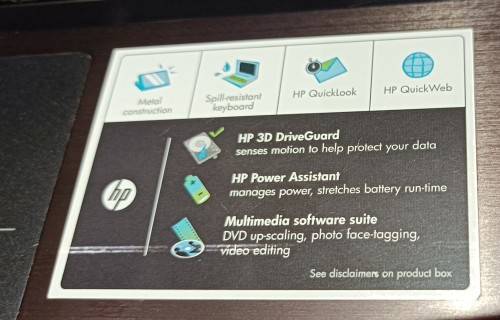 HP ProBook 4520s, 15.6` display,  Intel i3-M350@2.27GHz, 3GB Memory, 300GB HDD, Windows 11Pro