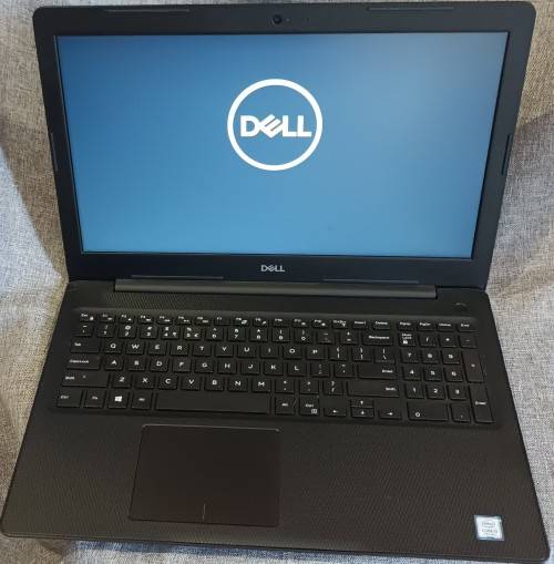 Dell Inspiron 3581 Carbon,7th Gen Intel i3-7020U@2.3GHz, 8GB RAM, 1TB HDD, 15` FHD display, Win11