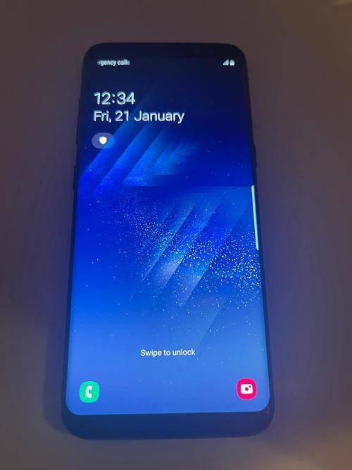 SAMSUNG S8 SINGLE  SIM 4GB RAM 64GB MEMORY MINT CONDITION