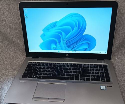 HP EliteBook 850 G3, Intel i7-6600U@2.5GHz, 16GB RAM, 256GB m.2 SSD, 15.6` FHD Display
