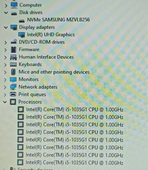 10th Gen Dell Inspiron 3593, i5-1035G1@1.19GHz, 16GB RAM, 256GB m.2 SSD, 15.6` HD Display, Win 11