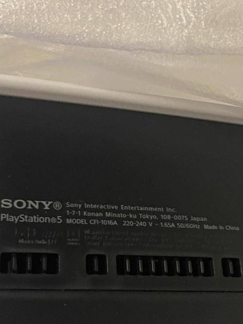 SONY PLAYSTATION 5 DISC VERSION MODEL CFI-1016A 825GB/GO NEW