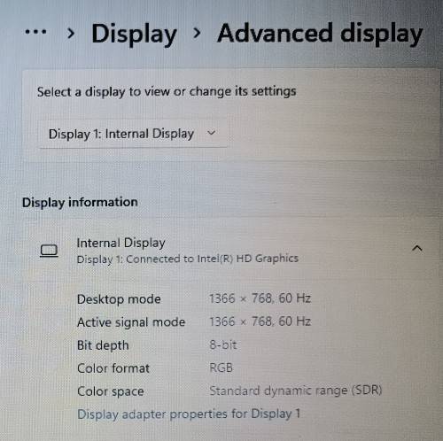 Lenovo IdeaPad 110-15IBR, Intel Celeron N3060@1.6GHz, 4GB RAM, 500GB HDD, 15.6` HD Display, Win11