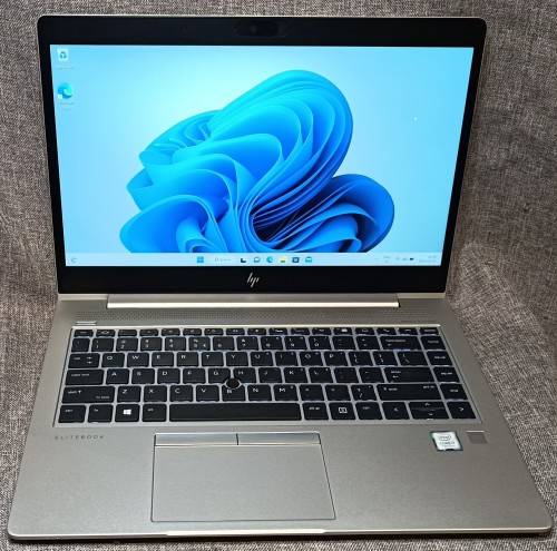 HP EliteBook 840G5, Intel i7-6600U@2.6GHz, 16GB RAM, 256Gb NVMe SSD, 14` FHD Display, Win11