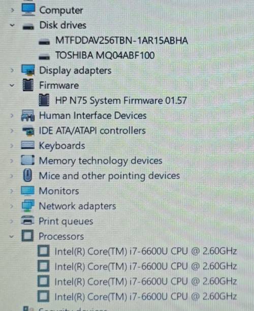 HP EliteBook 850G3, Intel i7-6600U@2.6GHz, 16GB RAM, 256GB NVMe SSD, 1TB HDD, 15.6` FHD Display