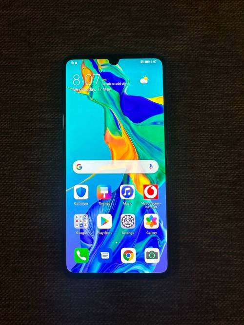 HUAWEI P30 SINGLE SIM MINT CONDITION AS NEW 6GB RAM  128GB