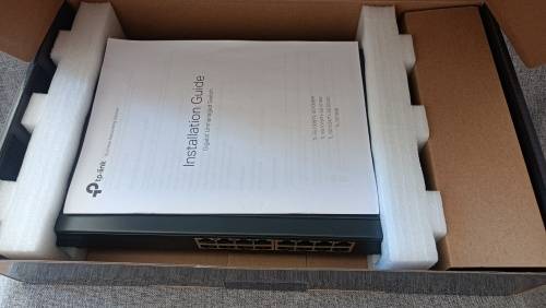 New in Box TP-Link TL-SG1016D, 16 Port GigaBit Unmanaged Switch