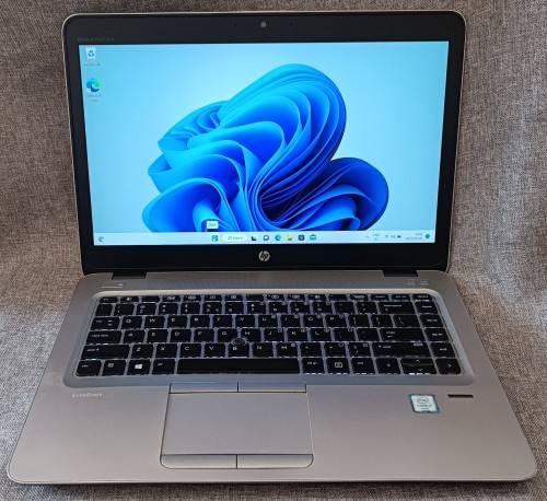 HP EliteBook 840G3, 14` WQHD 2K Display, intel i7-6500U@2.5GHz, 8GB RAM, 256GB m.2 SSD, Win11