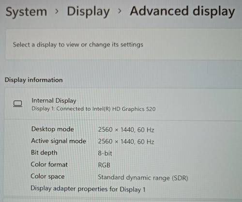 HP EliteBook 840G3, 14` WQHD 2K Display, intel i7-6500U@2.5GHz, 8GB RAM, 256GB m.2 SSD, Win11