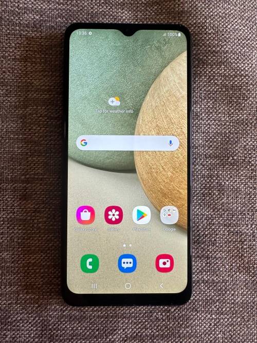 SAMSUNG A12 SINGLE SIM MINT CONDITION