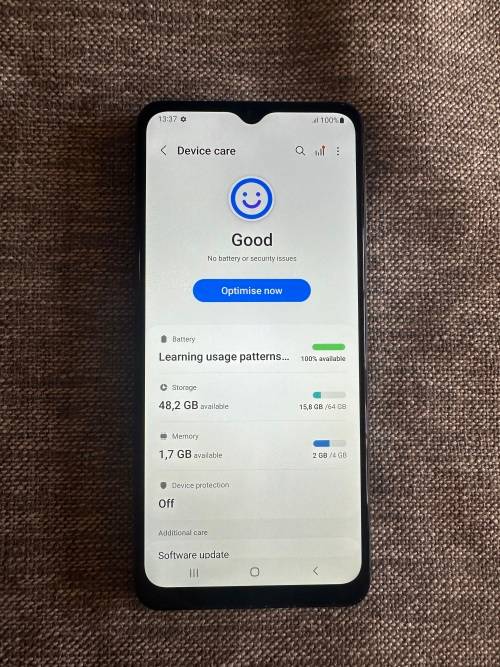 SAMSUNG A12 SINGLE SIM MINT CONDITION