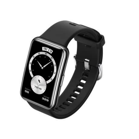 Huawei Fit Elegant Smartwatch - Midnight Black Mint As New