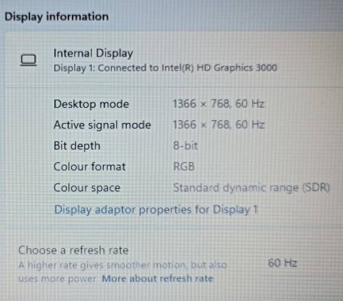 Dell Latitude E5420, Intel i5-2520M@2.5GHz. 8GB RAM, 250GB HDD, 14` HD Display, Win11