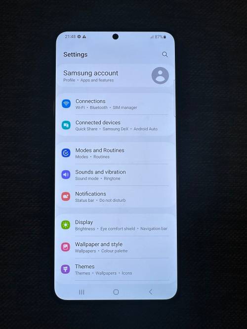SAMSUNG S21 PLUS 5G DUAL SIM MINT CONDITION 8GB RAM 256GB