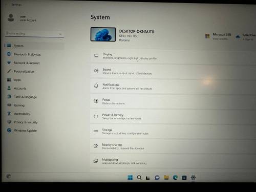 MSI GF63 Thin Core i5 11th Gen GTX 1650 16GB Ram 512GB SSD & 120GB SSD 15.6` FHD Gaming NB - Mint