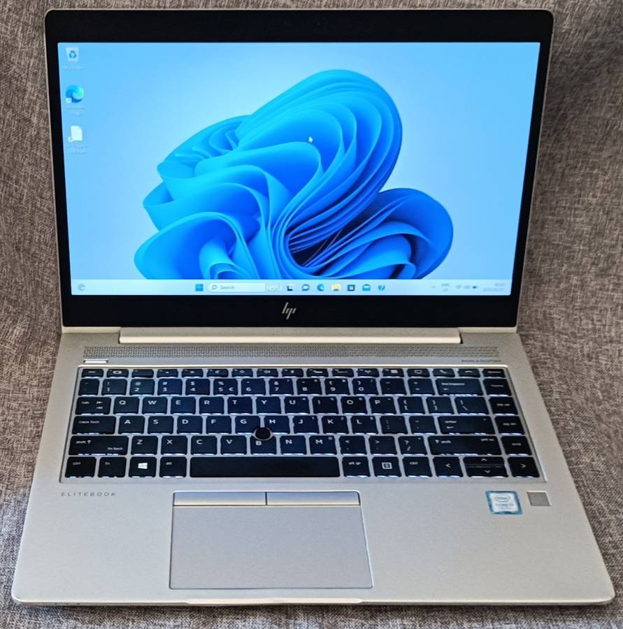 HP EliteBook 840 G5, 7th Gen i7-7500U@2.7GHz, 16GB RAM, 256GB m.2 SSD, 14` FHD Display, Win 11