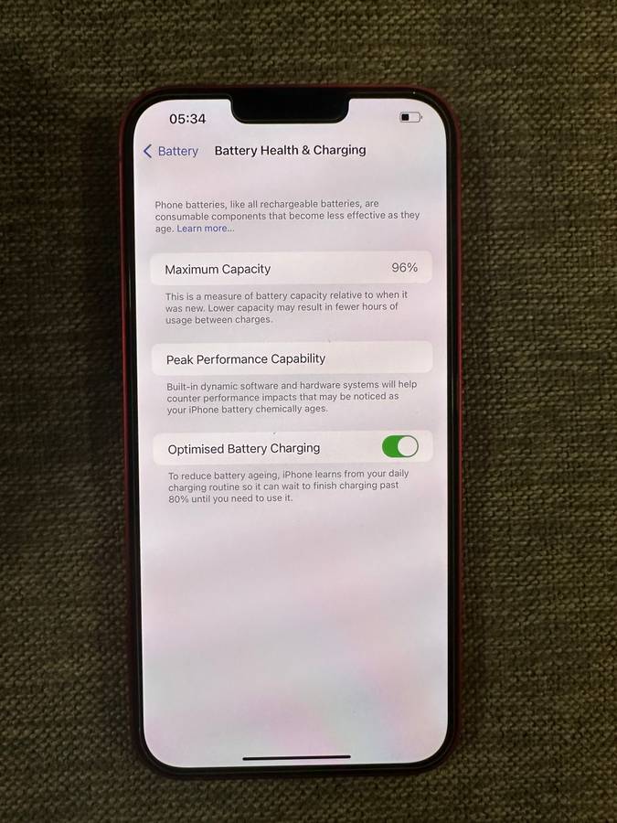 I PHONE 14 PLUS 128GB 96% BATTERY HEALTH E SIM PLEASE READ