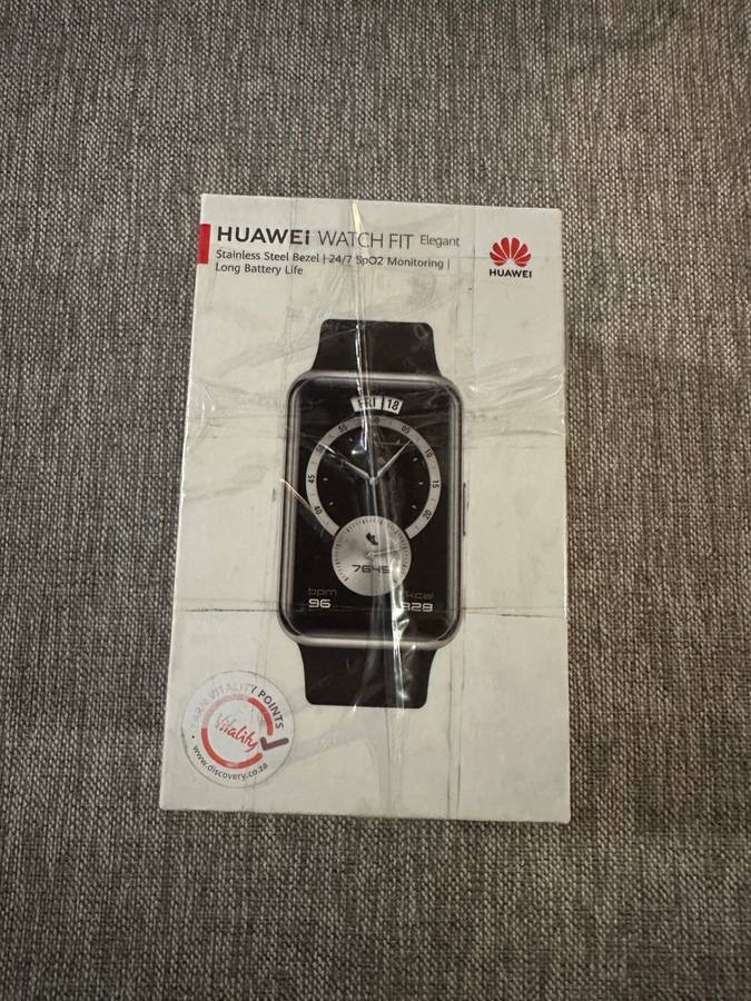 Huawei Watch Fit Elegant  TIAB29 Smartwatch - Midnight Black  New