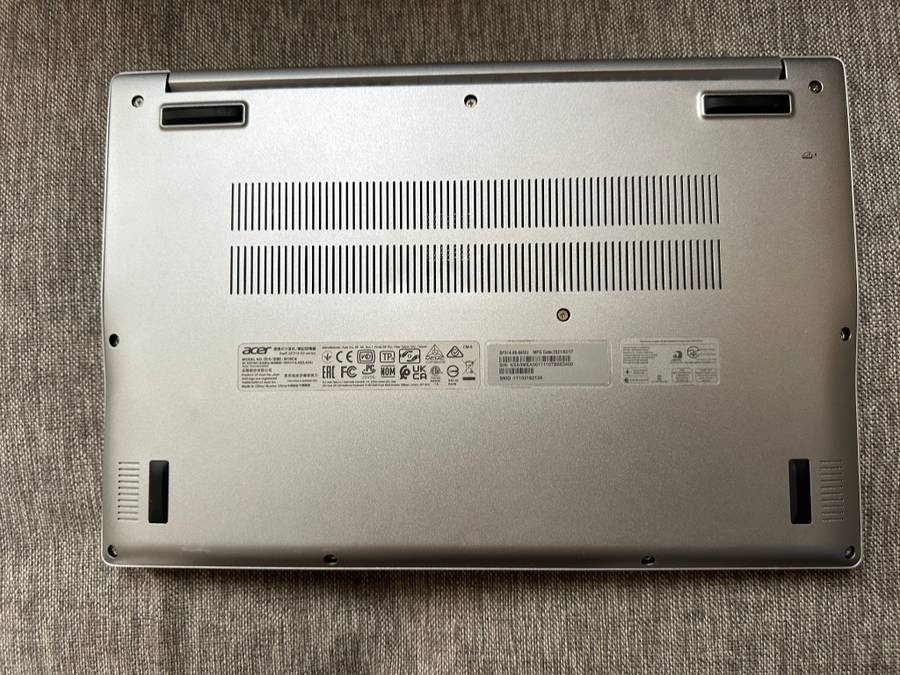 ACER SWIFT 3 CORE  I5 11TH GEN IRIS XE GRAPHICS 8GBNRAM 512GBSSD HDR DISPLAY PLEASE READ