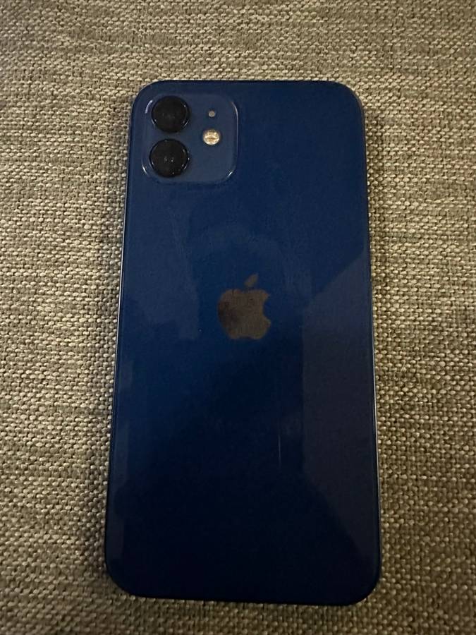 I PHONE 12 BLUE 256GB 79% BATTERY HEALTH
