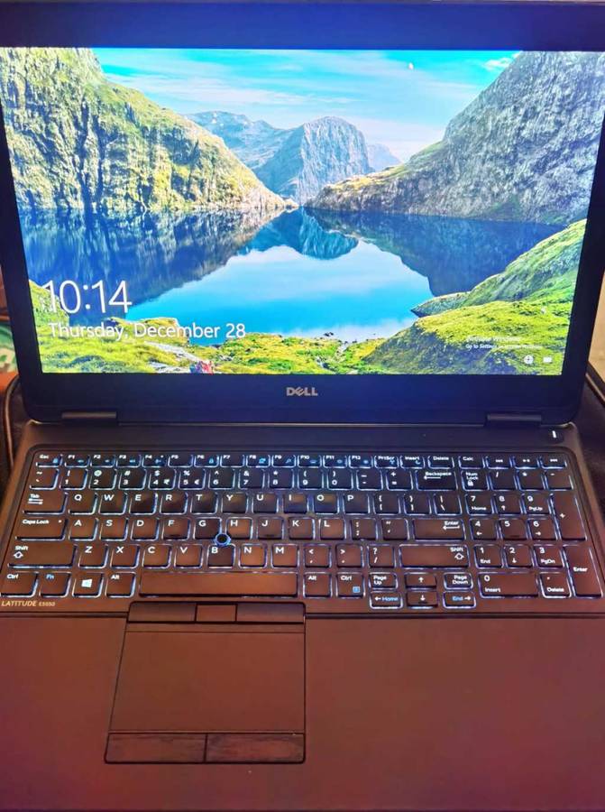 DELL LATITUDE E5550 CORE I5 4TH GEN 12GB RAM 500GB HDD