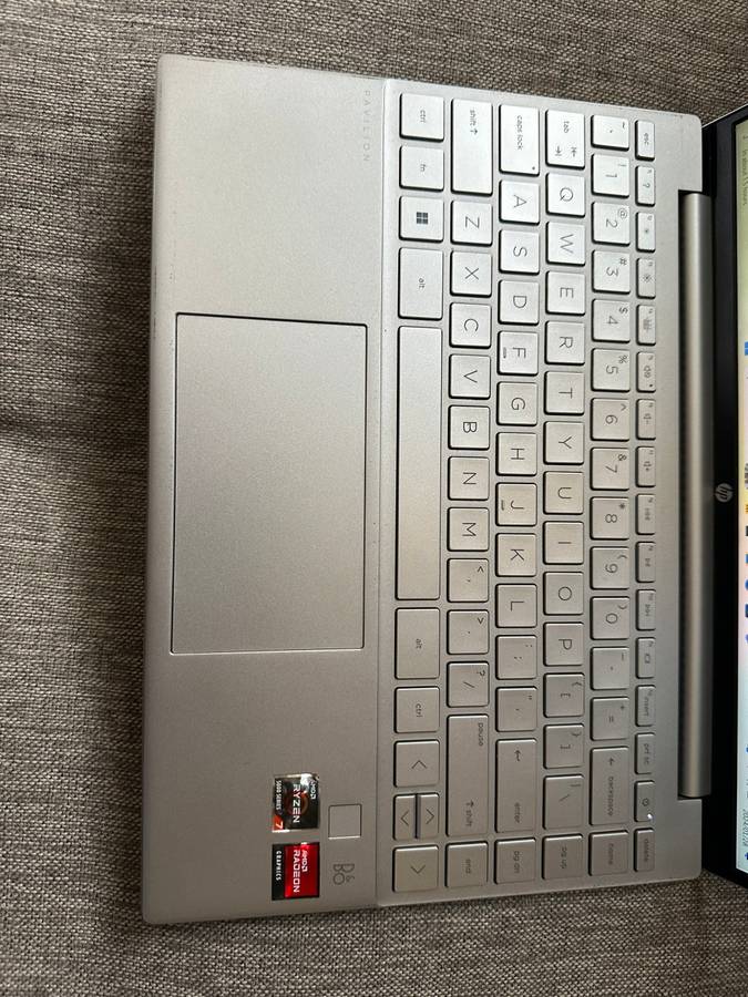 HP PAVILLION AERO 13-Be0xxx Amd Ryzen 7 5800U Radeon Graphics 16gb Ram 512GBSSD