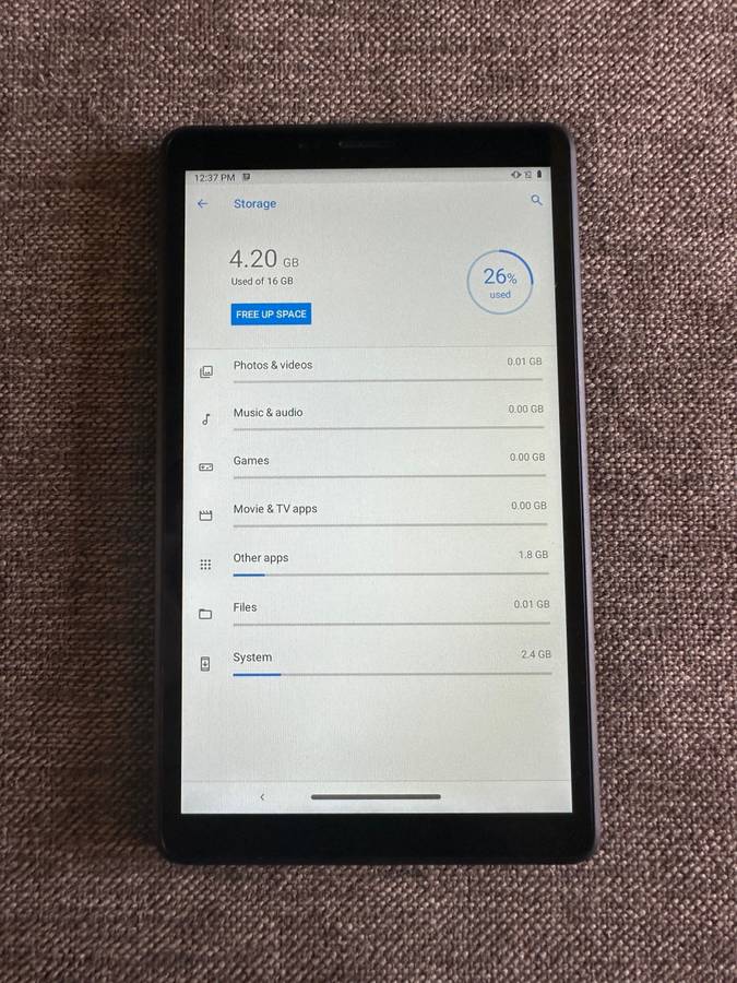Lenovo TB-7305I  1GB RAM 16GB 7 Tab