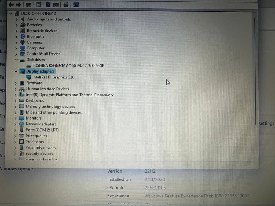 Dell Latitude E5470,  6th Gen i5-6300U@2.4GHz, 12GB RAM, 256GB SSD, 14`