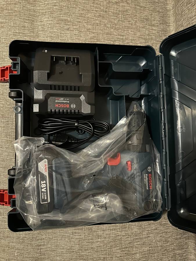 Bosch Professional Cordless Drill GSB 180-LI NEW SEALED