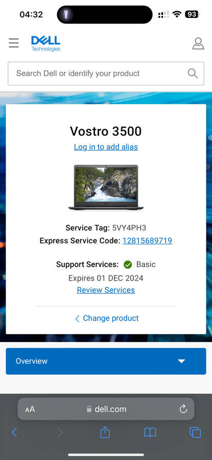 Dell Vostro 3500, 11th Gen i5-1135G7@2.4GHz, 16GB RAM, 512GB NVMe SSD, 15` FHD Display Dell Warranty