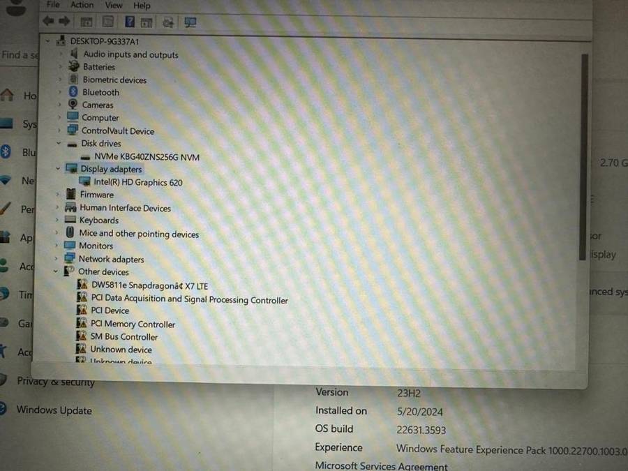Dell Latitude 5580 i5 7th gen.