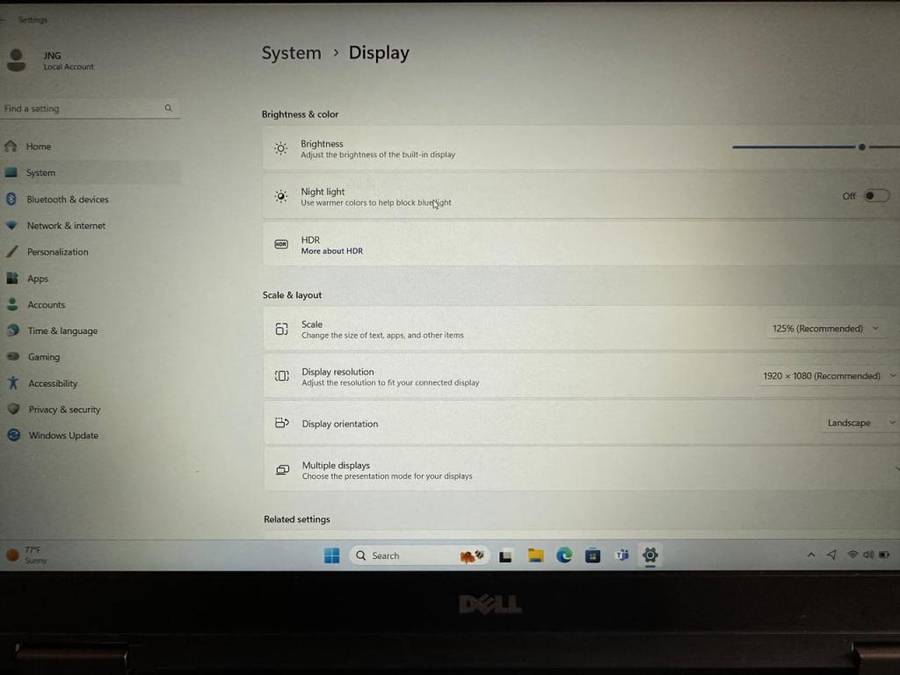 Dell Latitude 5580 i5 7th gen.
