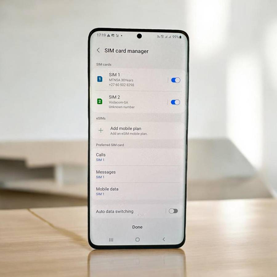 Samsung Galaxy S20 Plus 8GB RAM  128GB Dual Sim