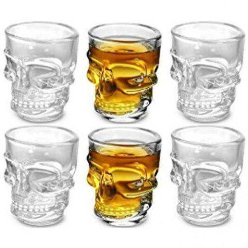 Skull Shot Glasses - Set of 6