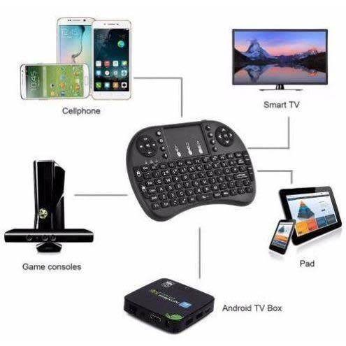 MXQ Pro 4K Smart TV Box With wireless keyboard