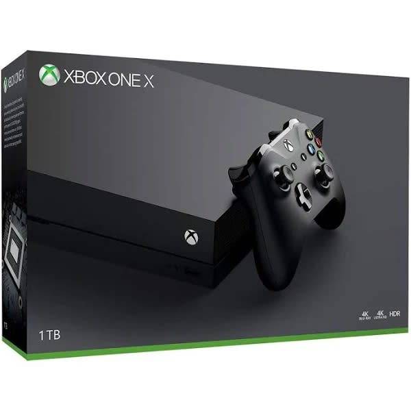 Xbox One X 1TB + 2nd controller + games