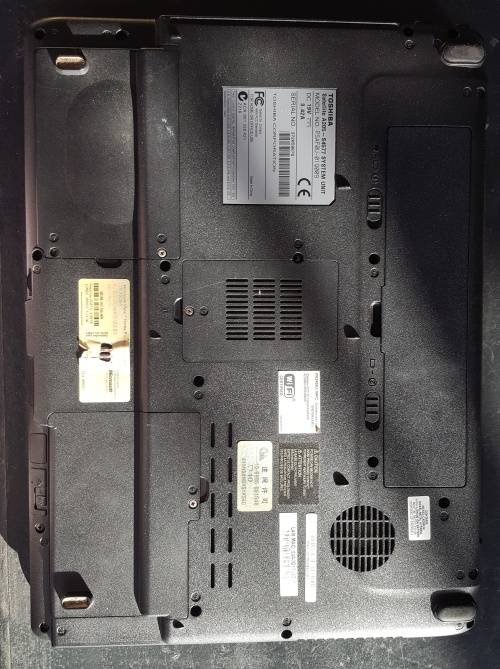 toshiba A205 S4577 model PSAF0U 01Q009