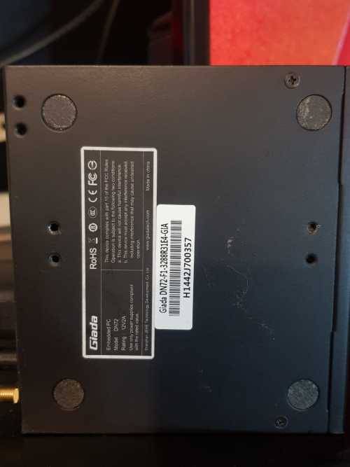 Giada DN72 mediabox mini pc watch netflix , showmax  ect