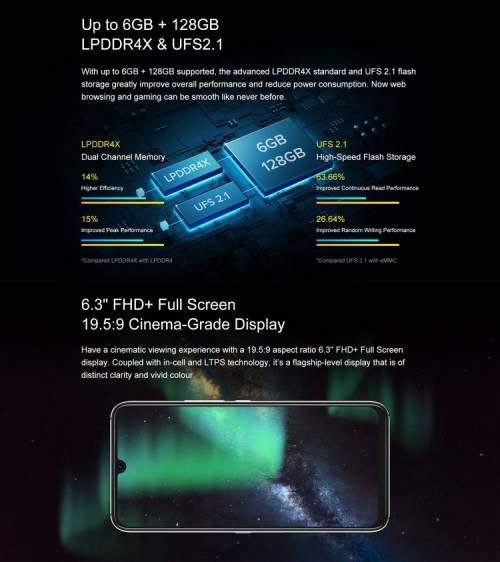 UMIDIGI A9 Pro, Non-contact Infrared Thermometer, 4GB+64GB