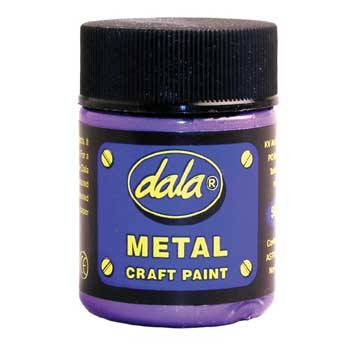 Dala Metallic Craft Paint  - 50ml Jar *ASSORTED COLOURS AVAILABLE*