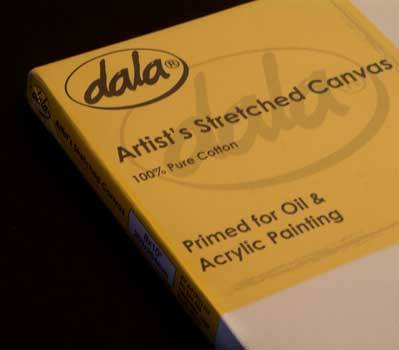 Dala Blank Artists' Stretched Canvas - 30 x 41 cm (12x16")