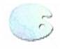 Dala Extra Large Flat Kidney Plastic Palette - 40 x 30cm