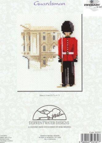 GUARDSMAN CROSS-STITCH KIT - DERWENTWATER DESIGNS