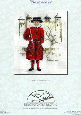 BEEFEATER CROSS-STITCH KIT - DERWENWATER DESIGNS