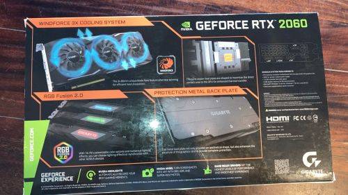 Gigabyte RTX 2060 6GB Gaming OC Edition Windforce
