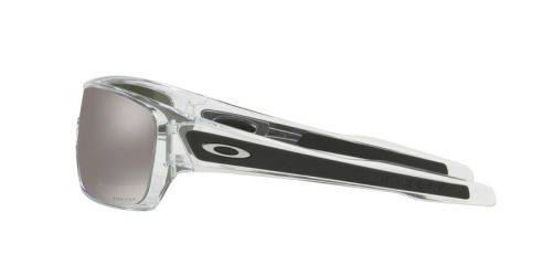 Oakley Turbine Rotor OO9307-16 Sunglasses - Polished Clear with Prizm Black Polarized Lens